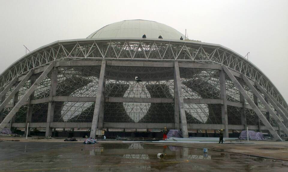 大庆温泉馆网架工程